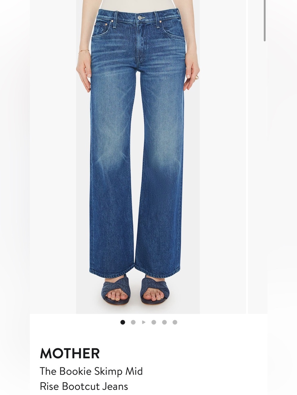 MOTHER Bookie Skimp Bootcut Jeans – ALTERED Petite Fit